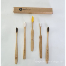 Adult and kits bamboo wooden toothbrush